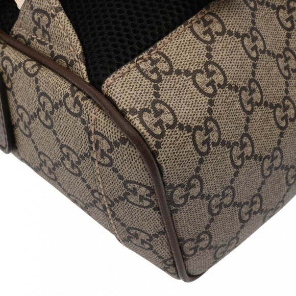 Gucci GG Supreme Mystic Cat Backpack Greige Canvas Daypack - Picture 6 of 9